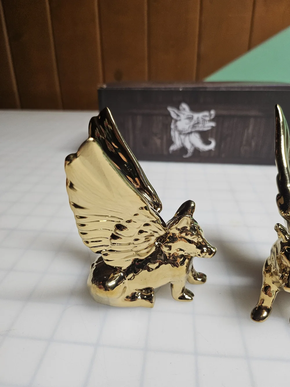 Winged Boar Salt & Pepper Shakers